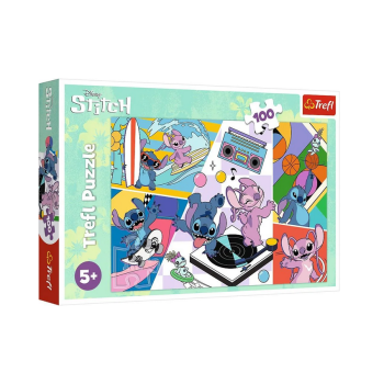 Puzzle 100el Wspomnienia Lilo & Stitch Trefl 16473